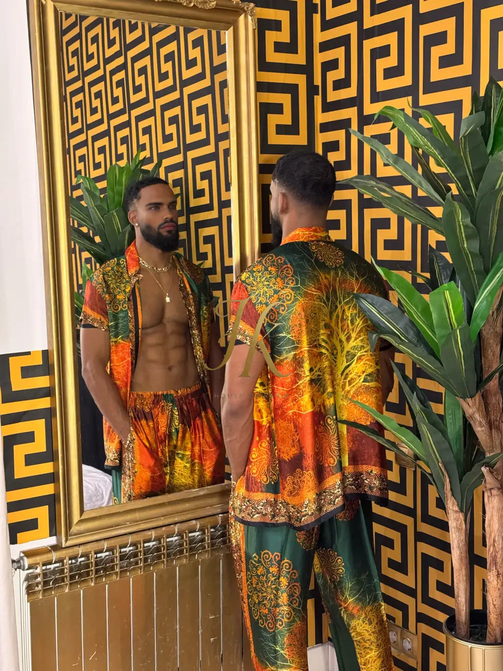 Desert Flame Silk Set