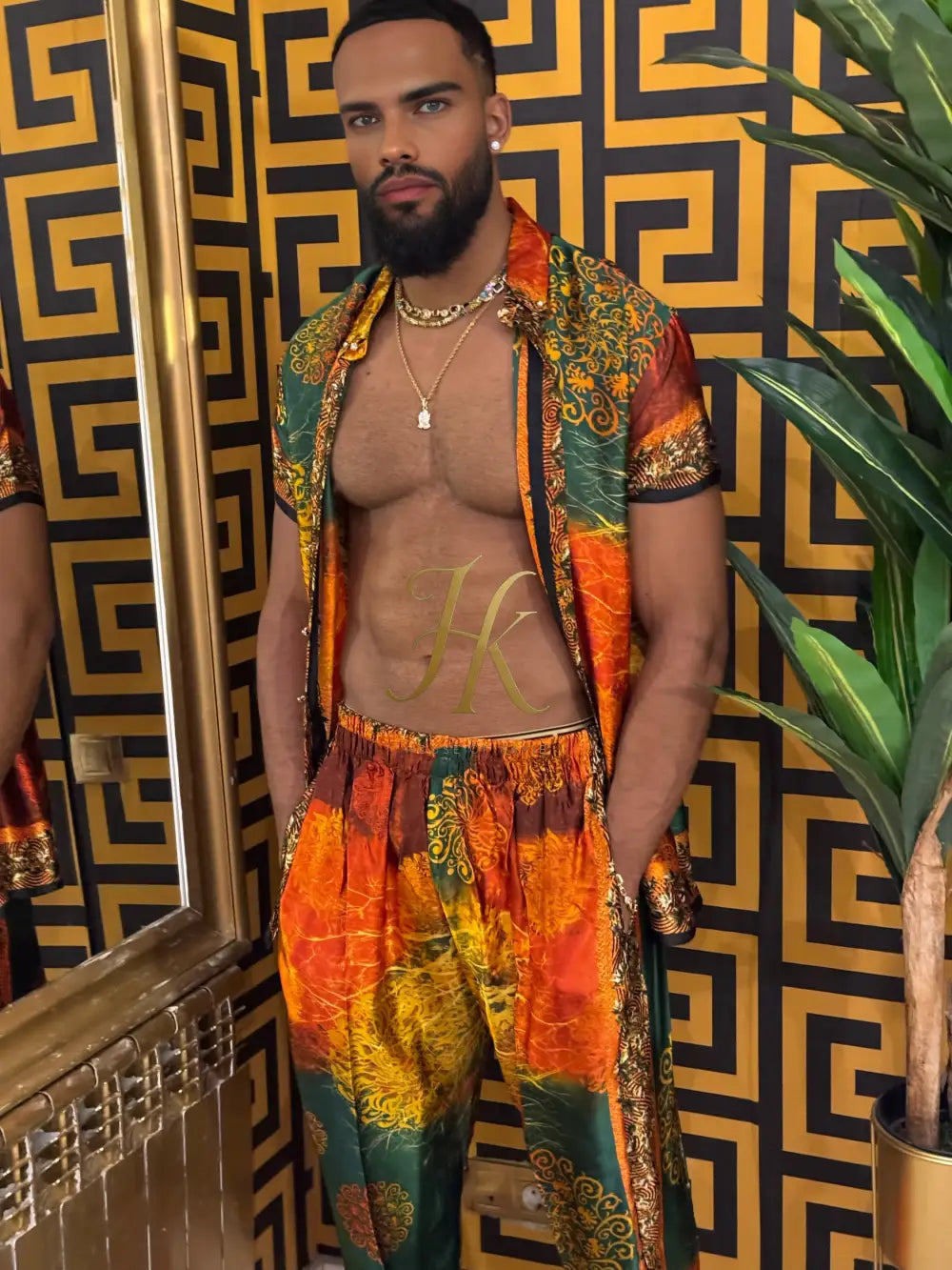 Desert Flame Silk Set