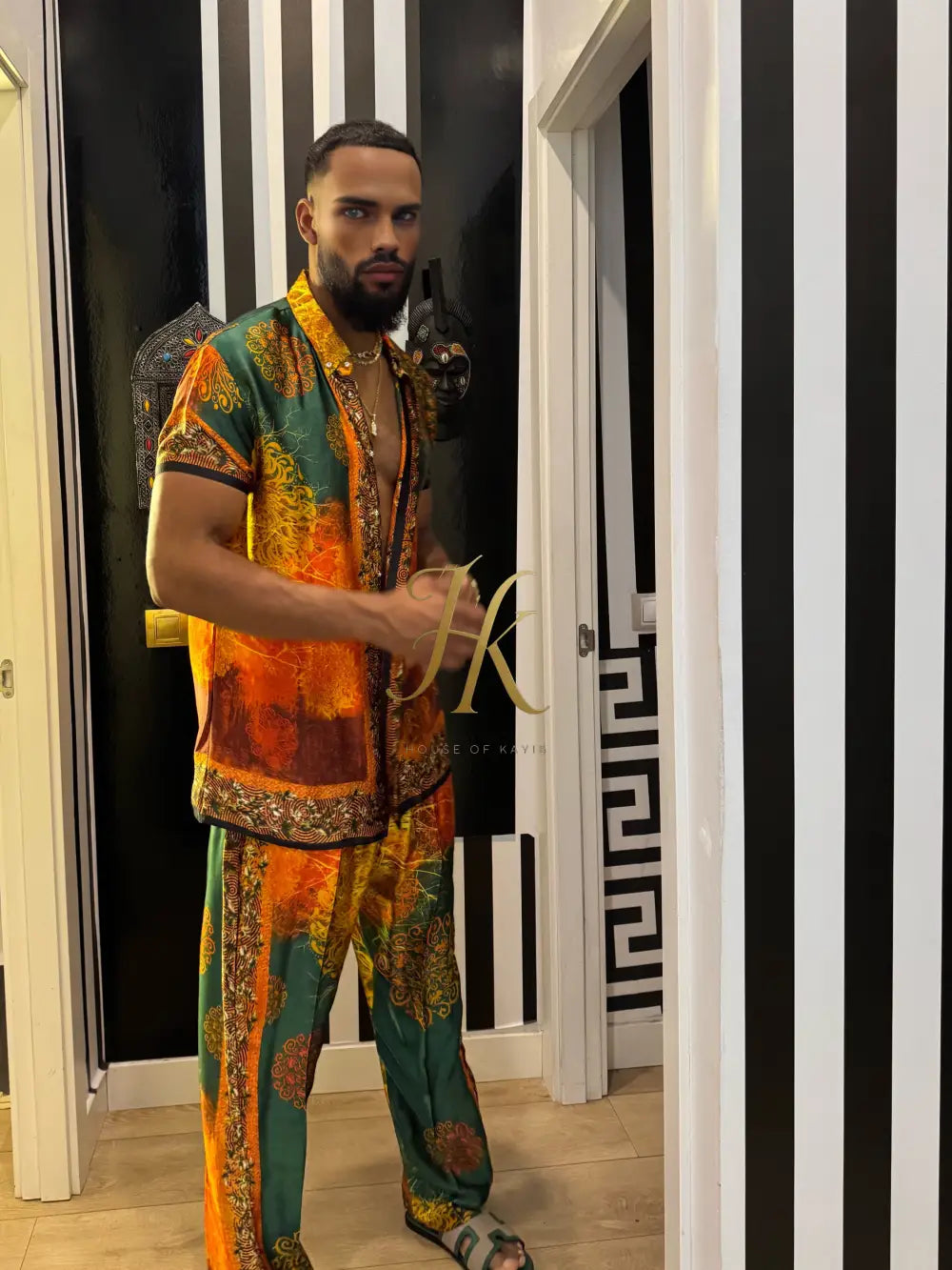 Desert Flame Silk Set