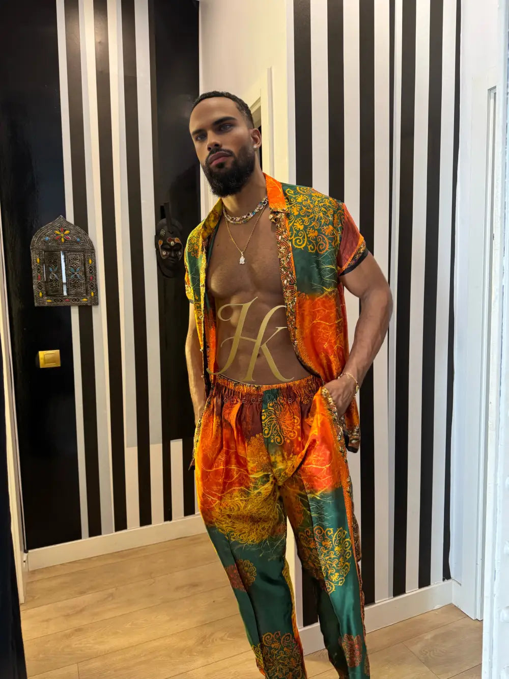 Desert Flame Silk Set