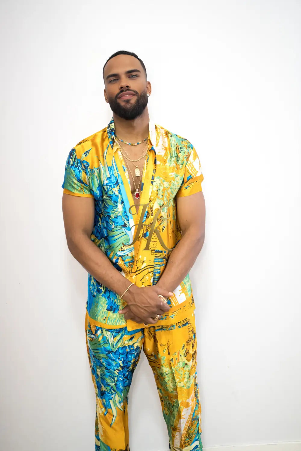 Golden Mirage Silk Set