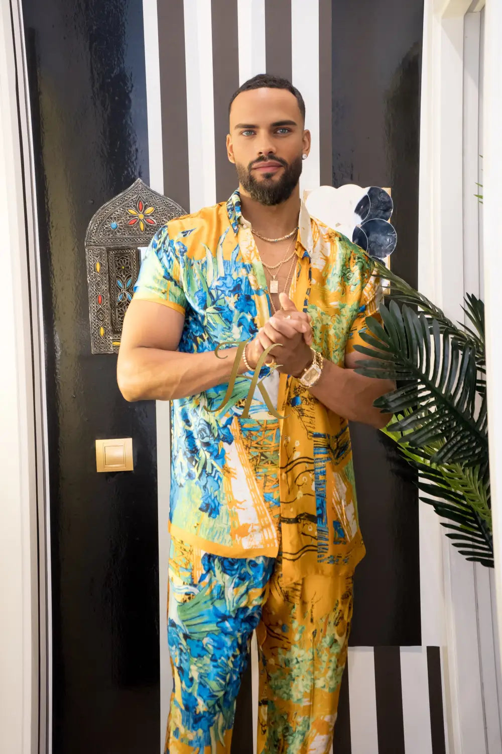 Golden Mirage Silk Set