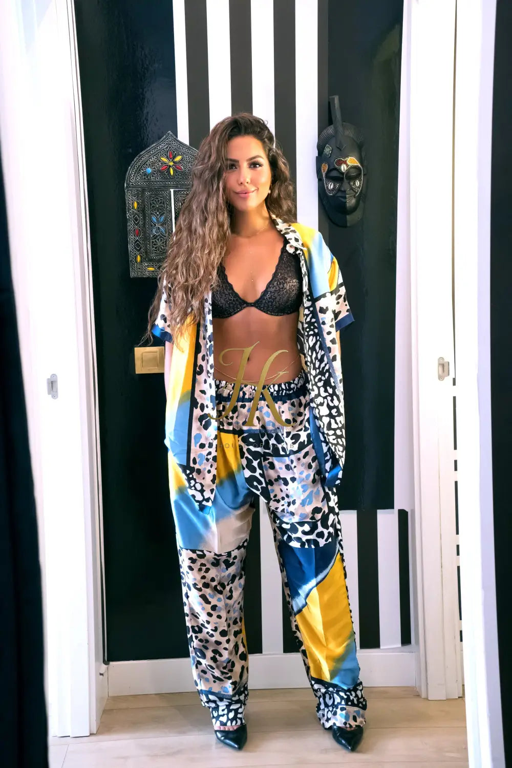 Couple Inspo Silk Set – Modern Romance Timeless Fashion