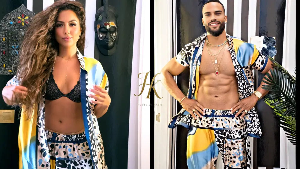 Couple Inspo Silk Set – Modern Romance Timeless Fashion