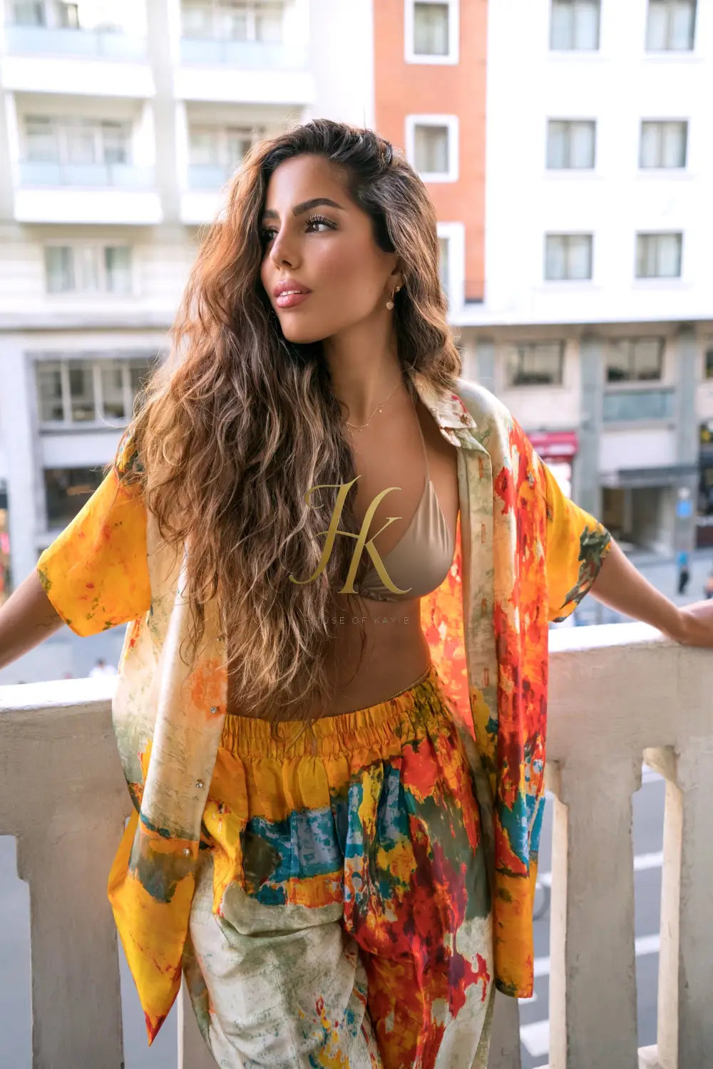 Luna Opal Silk Set – Limited Edition Women’s Luxe Shirt & Pants