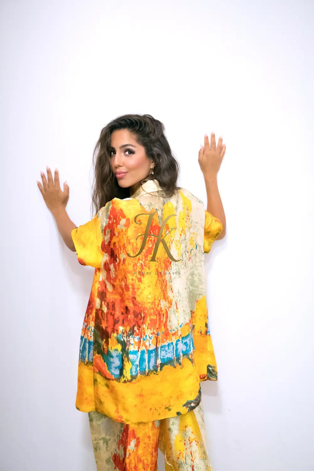Luna Opal Silk Set – Limited Edition Women’s Luxe Shirt & Pants
