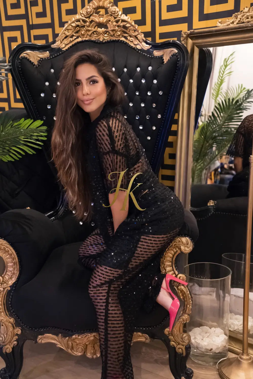 Premium Designer Shirt & Pants | Celestial Lace women Set – Matching Romantic Outfits for Stylish Duos