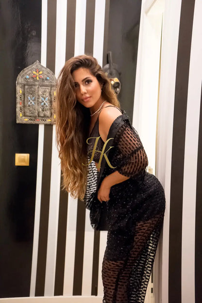 Premium Designer Shirt & Pants | Celestial Lace women Set – Matching Romantic Outfits for Stylish Duos