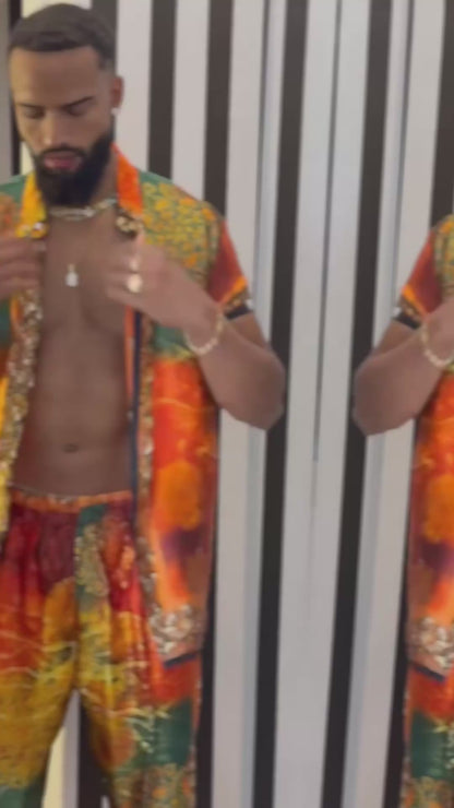 Desert Flame Silk Set