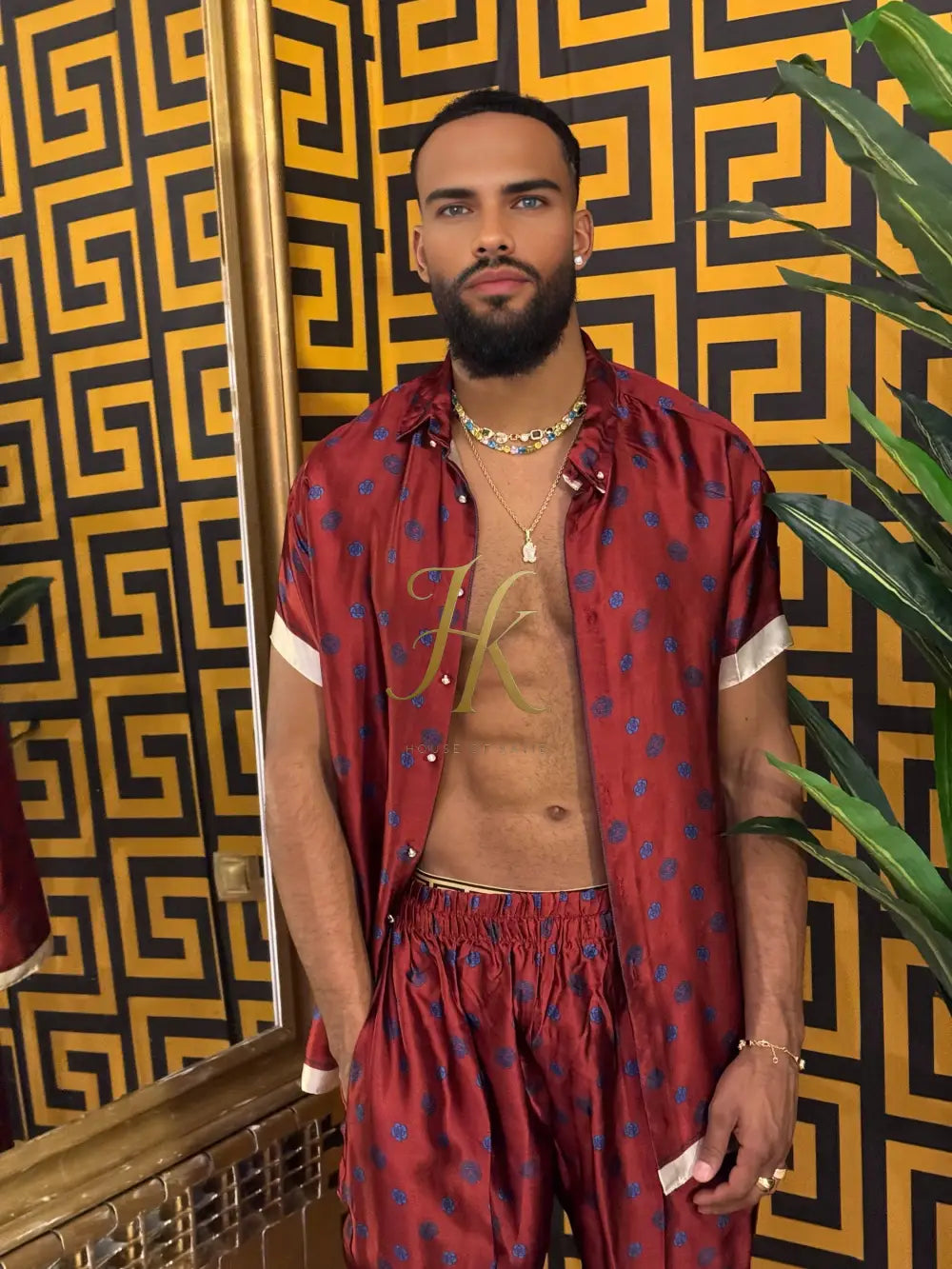 Regal Dusk Silk Set