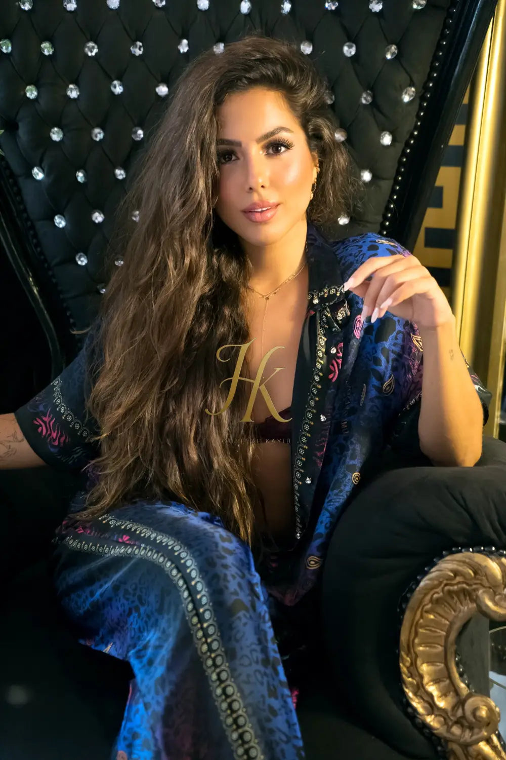 Silk Muse Set – Pure Silk Shirt & Pants for Women