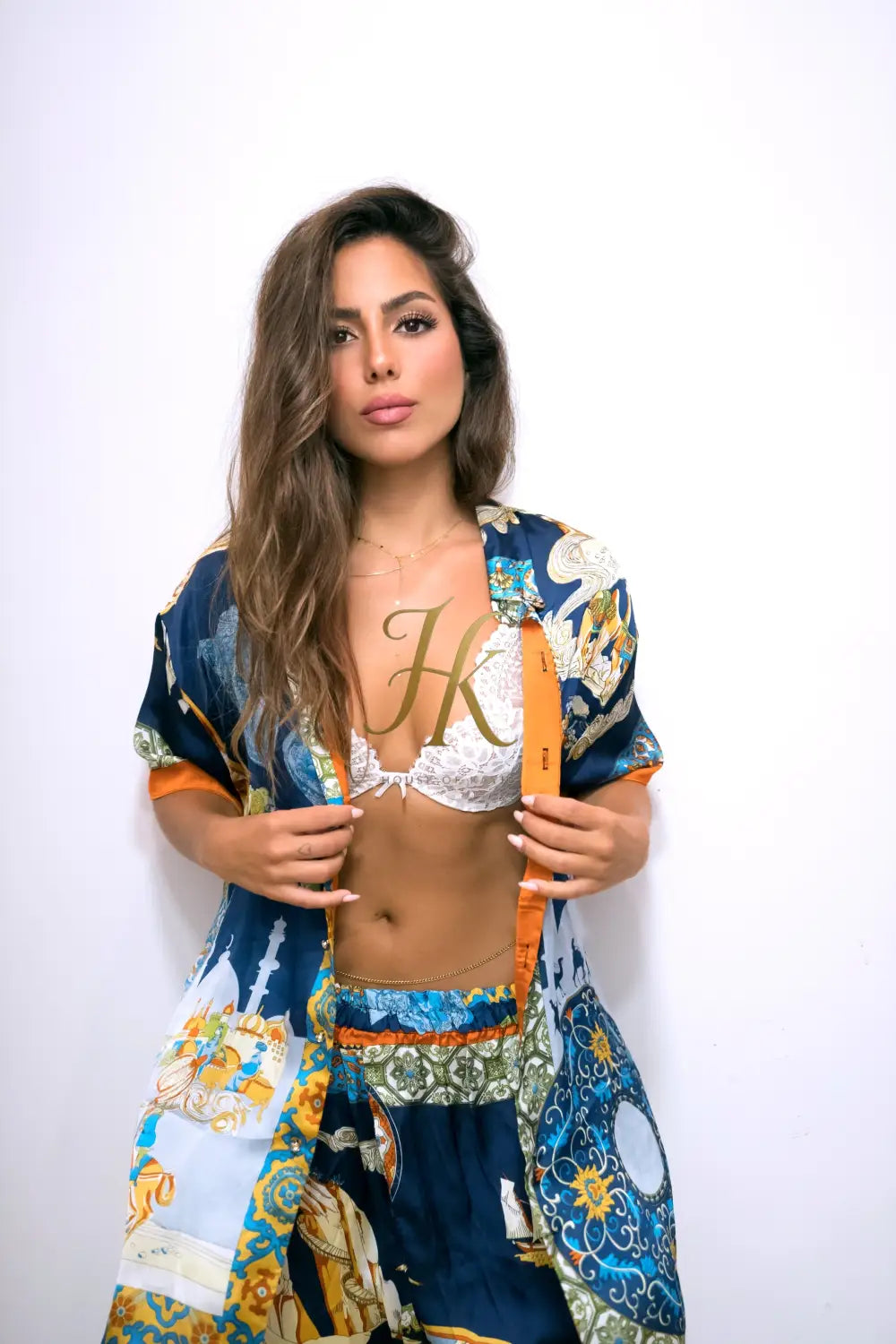 Terra Cotta Luxe – Earthy Silk Chic Set