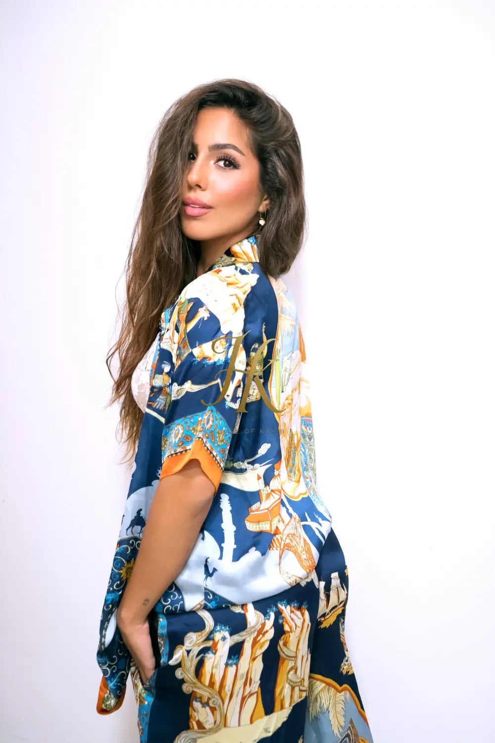 Terra Cotta Luxe – Earthy Silk Chic Set
