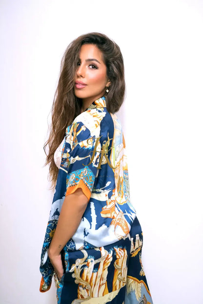 Terra Cotta Luxe – Earthy Silk Chic Set