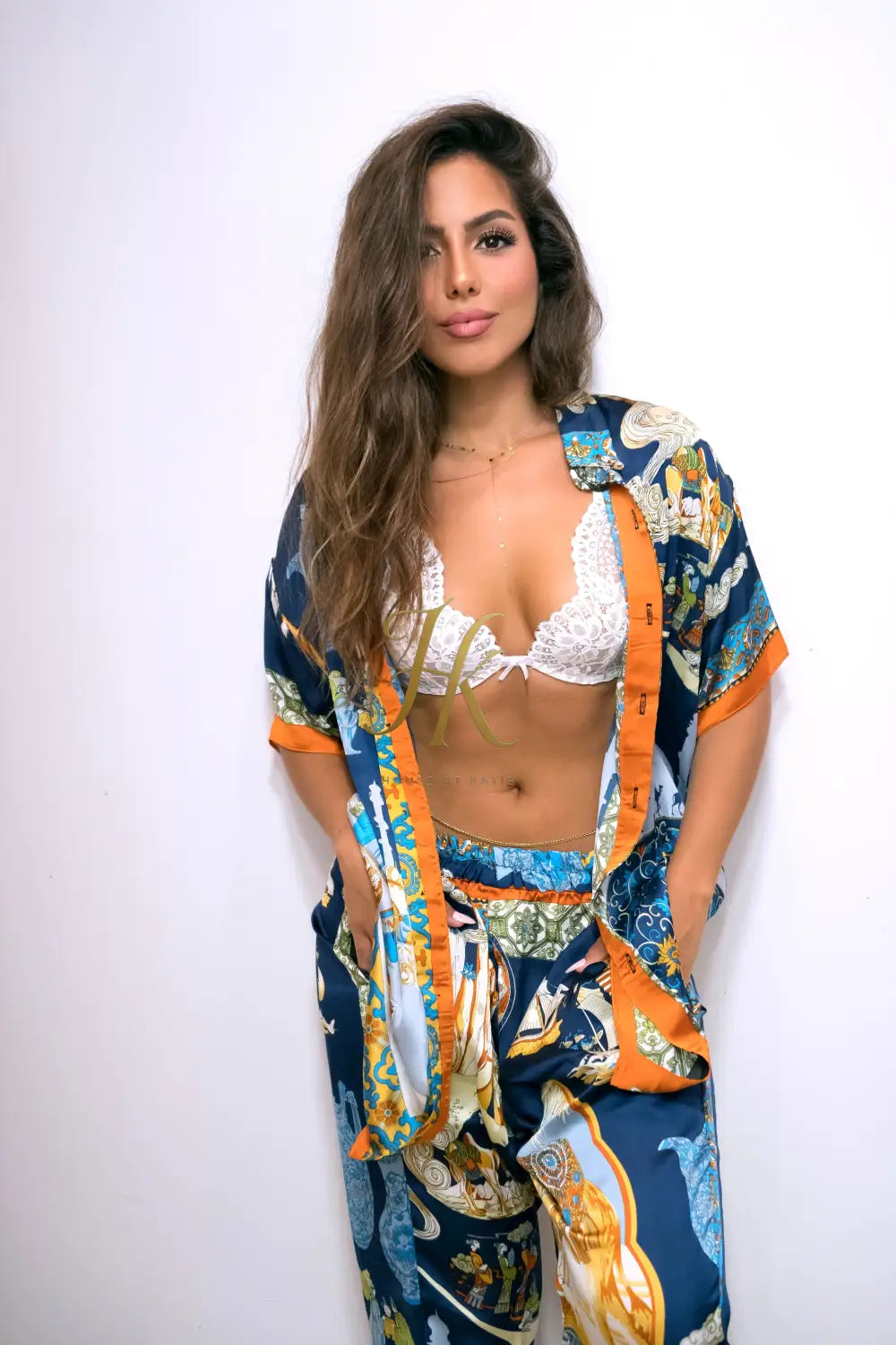 Terra Cotta Luxe – Earthy Silk Chic Set