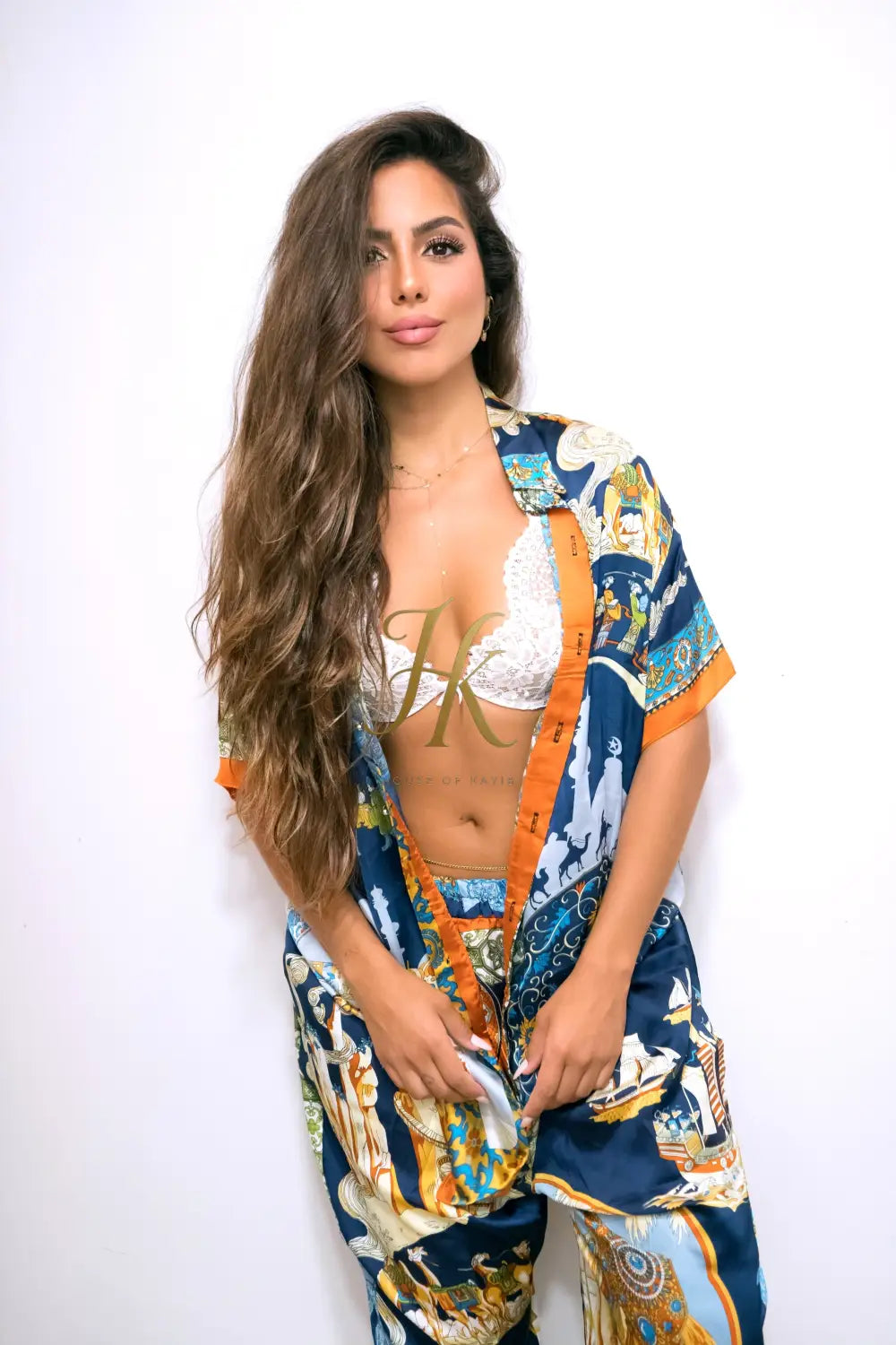 Terra Cotta Luxe – Earthy Silk Chic Set