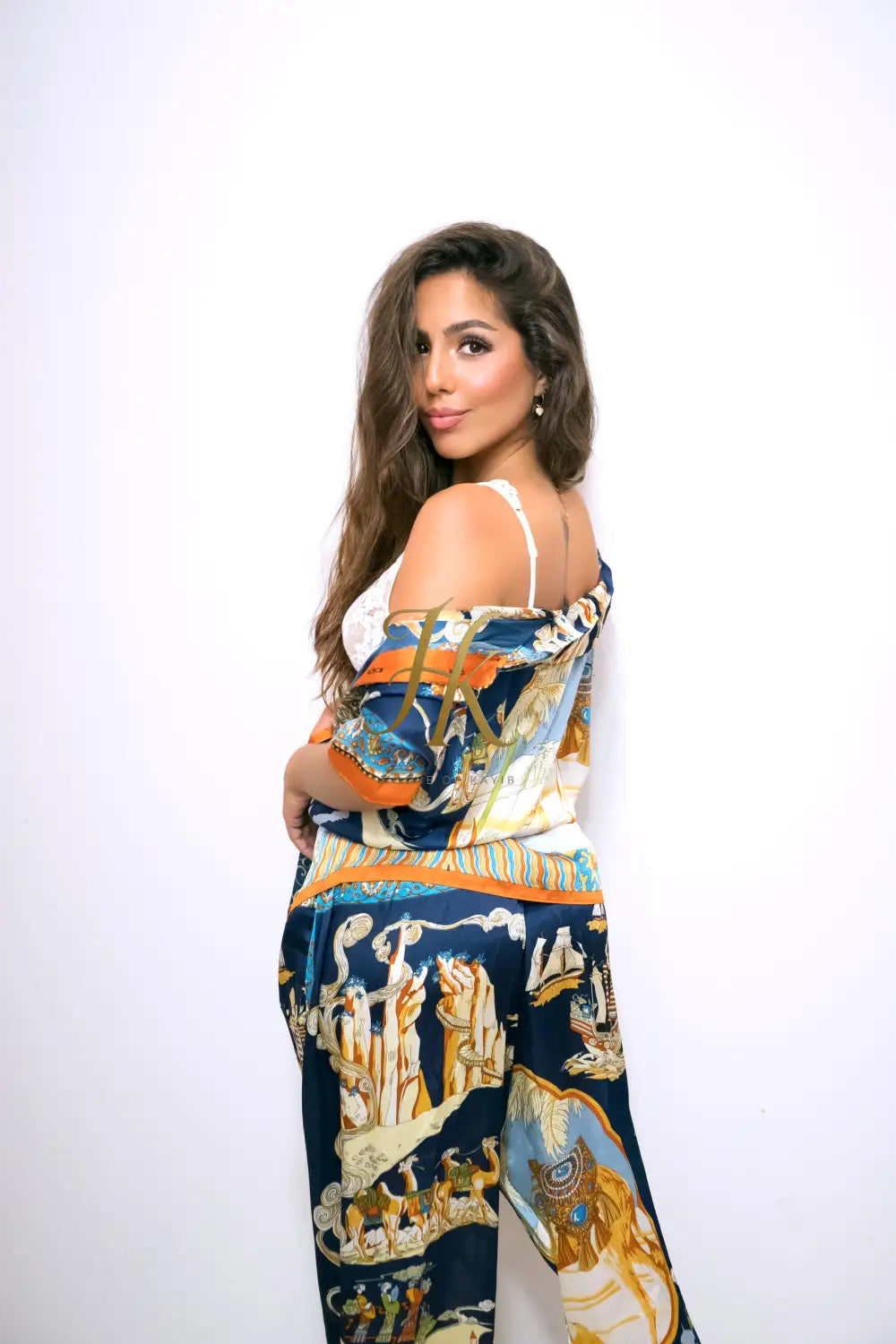 Terra Cotta Luxe – Earthy Silk Chic Set